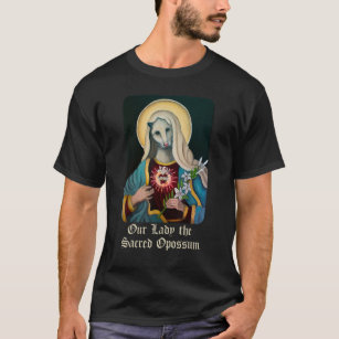 T-shirt Notre Dame La Sacrée Équipe Opossum Orditer Les Or