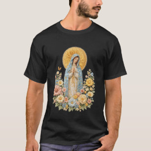 T-shirt Notre Dame Virgen De Guadalupe Sainte Vierge Marie