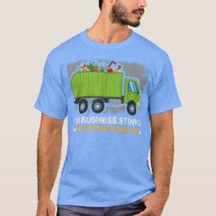 T-shirt Notre entreprise pue, mais elle ramasse des déchet
