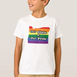 T-shirt Notre État de notre fierté Oregon