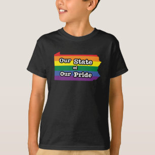 T-shirt Notre État de notre fierté Pennsylvanie
