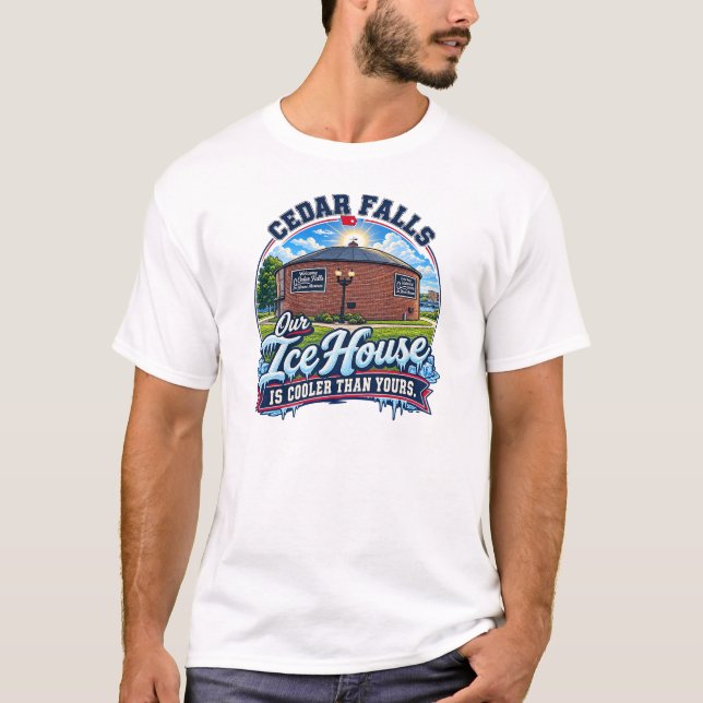 T-shirt Notre Glacière est Plus Fraîche que la Vôtre ! (Devant)