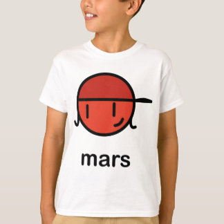 T-shirt Notre grand gros système solaire - Mars