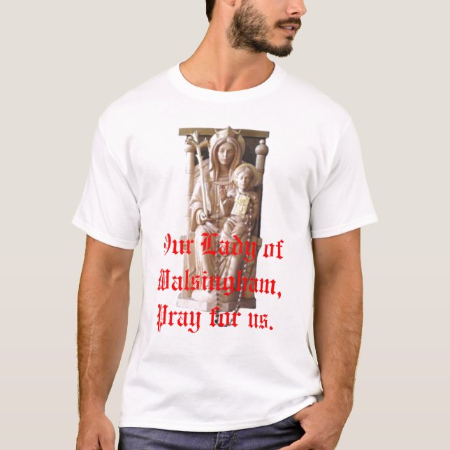 T-shirt Notre Madame de Walsingham (Devant)