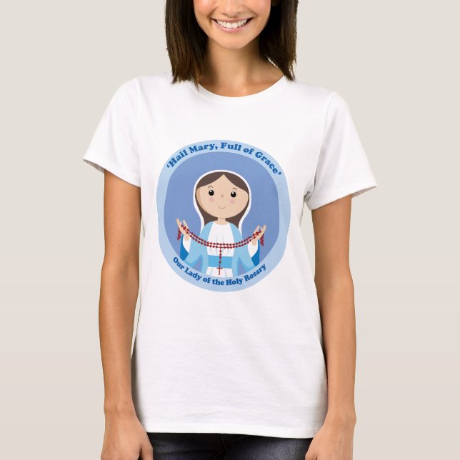 T-shirt Notre Madame du chapelet (Devant)