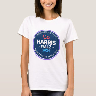 T-shirt Notre Make America Sane again Harris Walz 2024