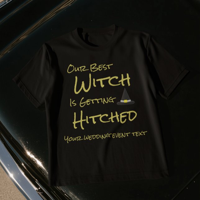 T-shirt Notre Meilleure Sorcière Se Marie (Créateur téléchargé)