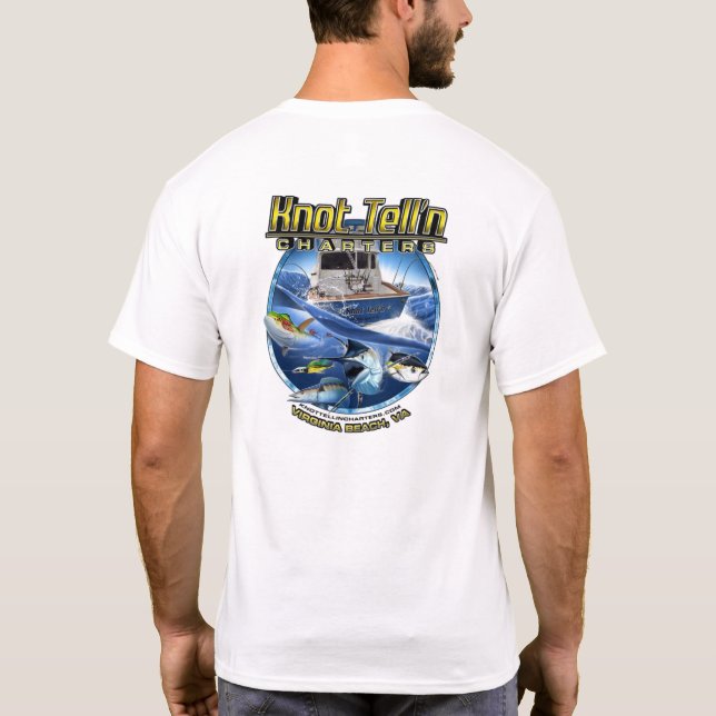 T-shirt Notre premier bateau logo 2001 (Dos)