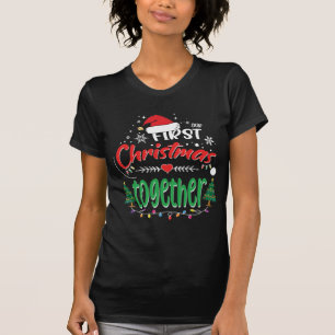 T-shirt Notre premier Noël en couple