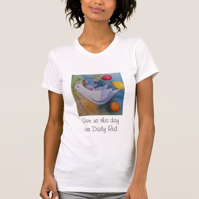 T-shirt Notre rouge quotidien (Devant)