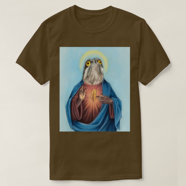 T-shirt Notre Seigneur et sauveur oiseau poto (Design devant)