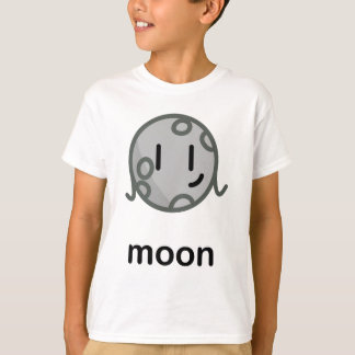 T-shirt Notre Système Solaire Gros - Lune
