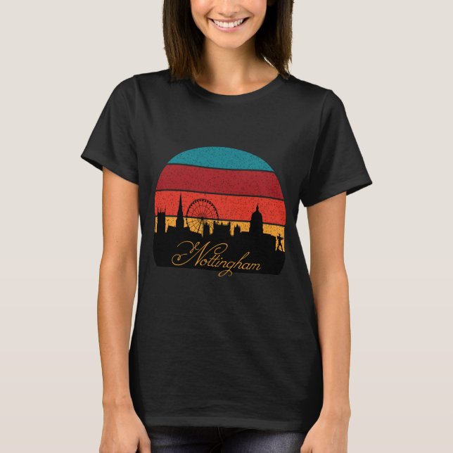 T-shirt Nottingham SIlhouette (Devant)