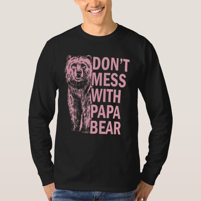 T-shirt N'oublie pas Papa Bear (Devant)