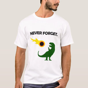 T-shirt N'oubliez jamais (dinosaures)