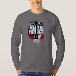 T-shirt N'oubliez jamais (Jour du Souvenir)