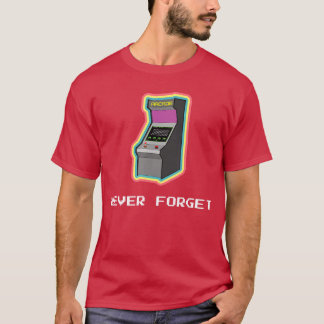 T-shirt N'oubliez jamais les jeux d'arcade Jeux rétro vint