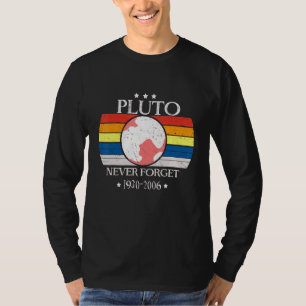 T-shirt N'Oubliez Jamais Pluton Retro Art Of Baby Planet I