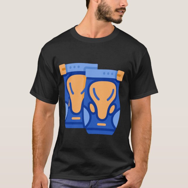 T-shirt N'oubliez pas vos Kneepads Kneepad 1 (Devant)
