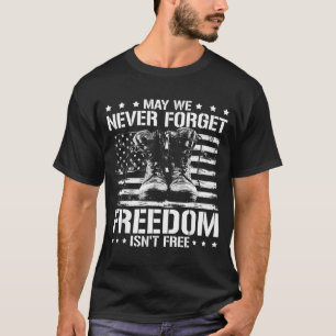 T-shirt N'oublions jamais que la liberté n'est pas le jour