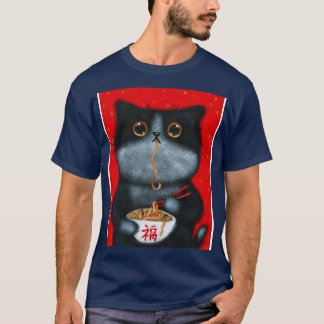T-shirt nouilles Kittys