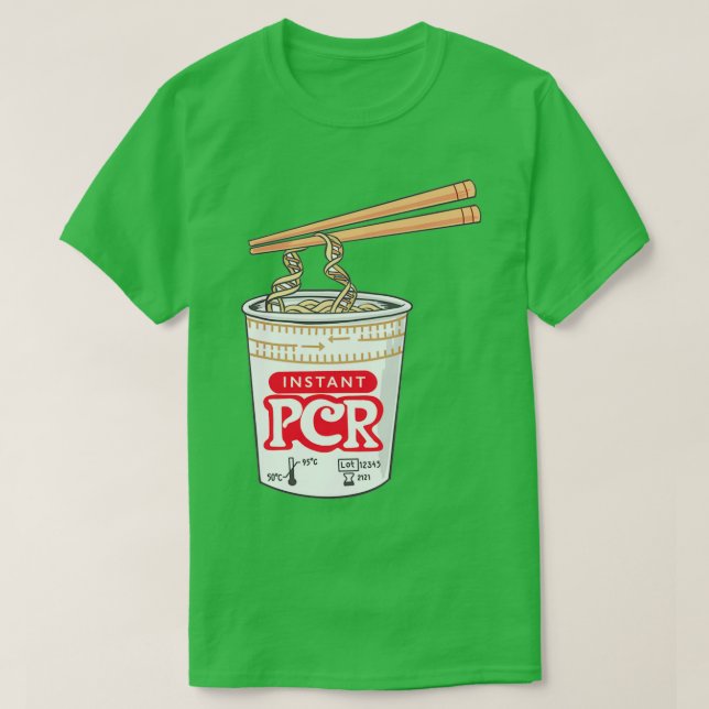 T-shirt nouilles PCR (Design devant)