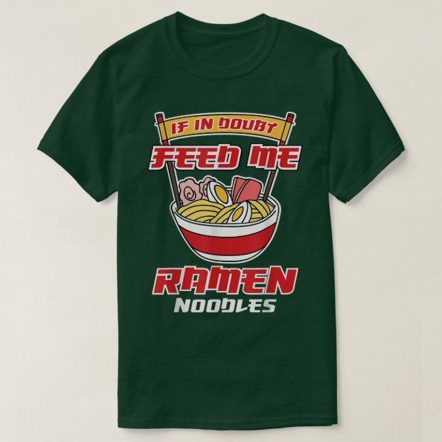 T-shirt Nouilles Ramen (Design devant)