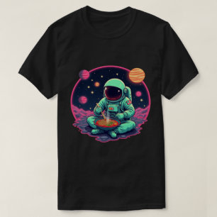 T-shirt Nouilles Ramen Astronaute – Graphisme Spatial Amus