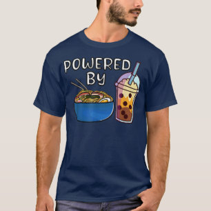 T-shirt Nouilles Ramen Bubble Thé Tapioca Lait Kawaii Boba