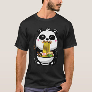 T-shirt Nouilles Ramen Panda Ours