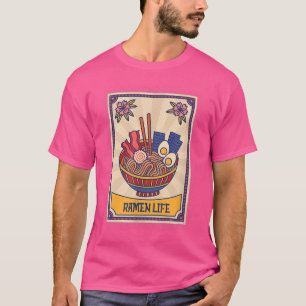T-shirt Nouilles Ramen - Ventilateurs d'Anime de la vie Ra