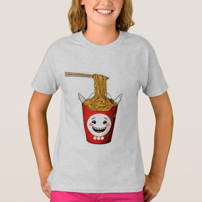 T-shirt Nouilles souriantes (Devant)