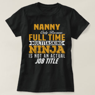 T-shirt Nounou