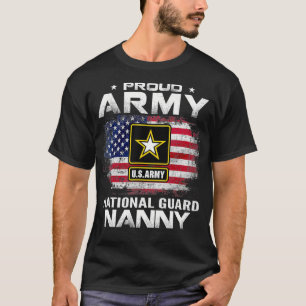 T-shirt Nounou de la Garde Nationale de l'Armée Fière avec