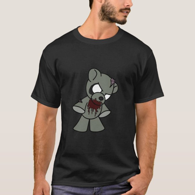 T-shirt Nounours de zombi (Devant)