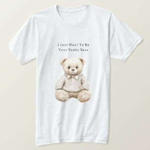 T-shirt Nounours en peluche Sweet Cream en pull