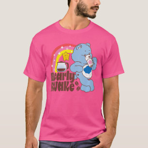 T-shirt Nounours Grumpy Bear Bearly Awake Café pour femmes