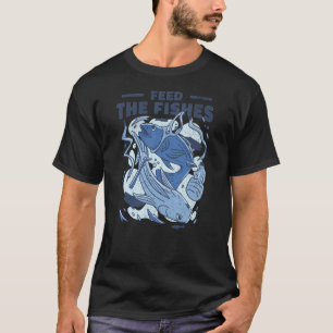 T-shirt Nourrir Les Poissons Océans Plastiques Durabilité