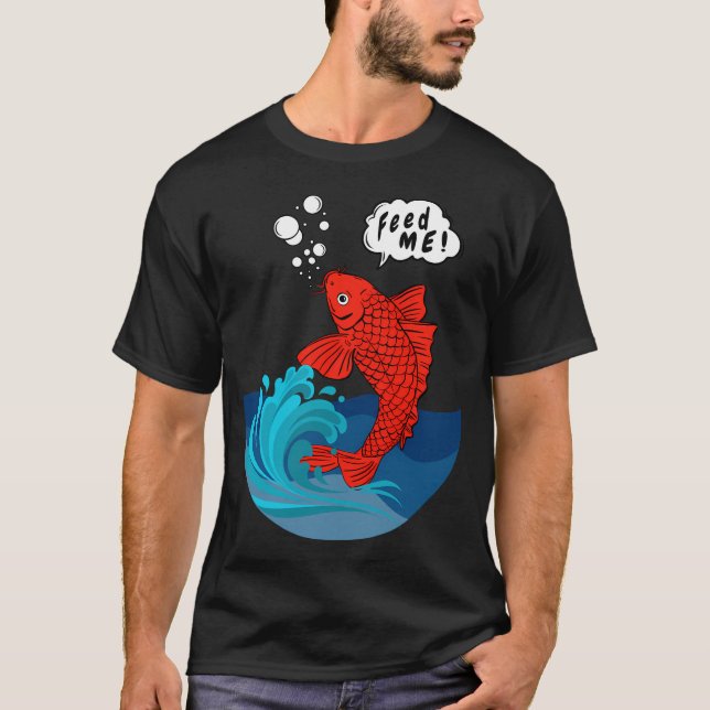 T-shirt Nourris-moi (Devant)