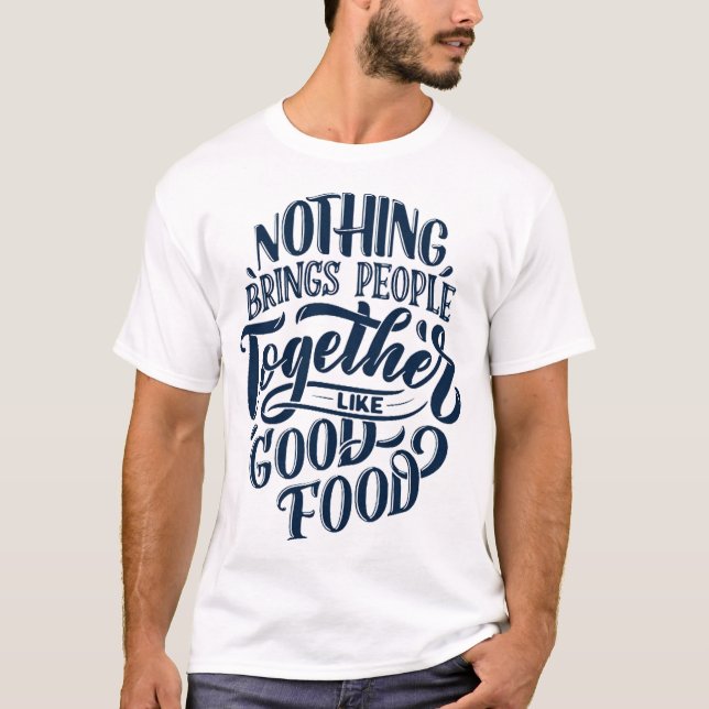 T-shirt nourriture (Devant)