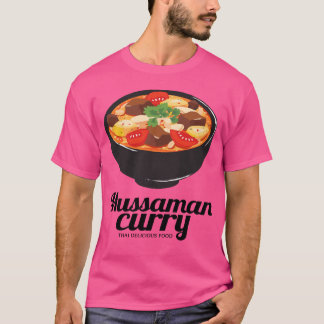 T-shirt Nourriture amusante au curry Mussaman