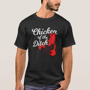 T-shirt Nourriture cajun d'écrevisses Poulet du fossé 1