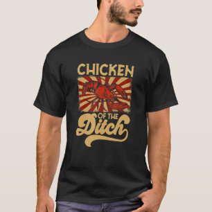 T-shirt Nourriture cajun d'écrevisses Poulet du fossé 2