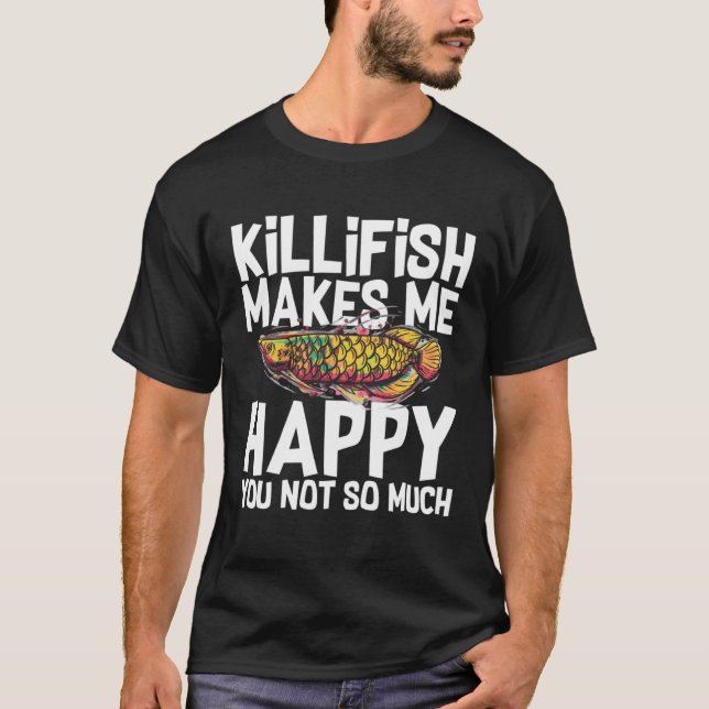 T-shirt Nourriture d'aquarium de poisson clown Killifish R (Devant)
