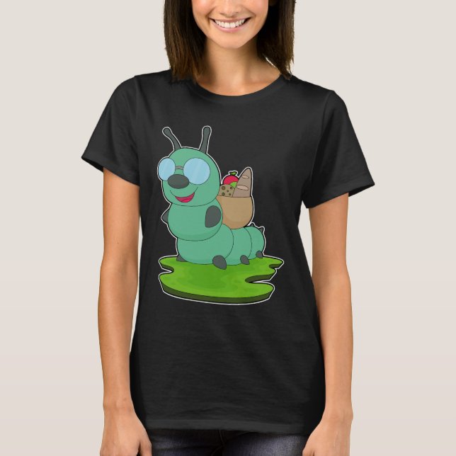 T-shirt Nourriture de chenille (Devant)