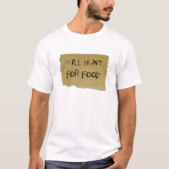 T-SHIRT NOURRITURE DE HUNTFOR (Devant)