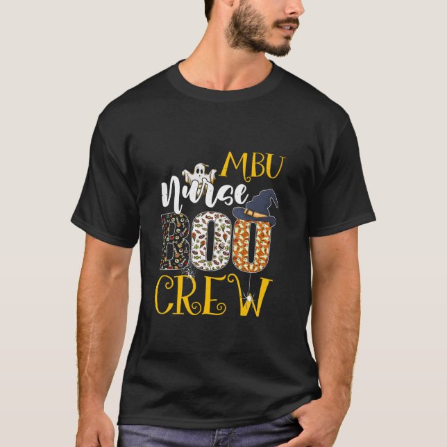 T-shirt Nourriture de la MBU Boo Crew Costume d'Halloween  (Devant)