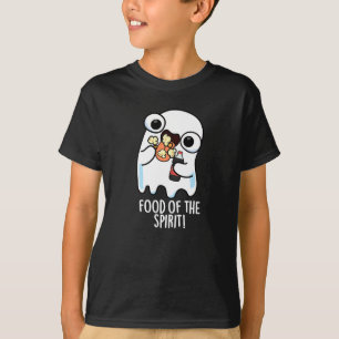T-shirt Nourriture De L'Esprit Blague De Fantôme Drôle Fon