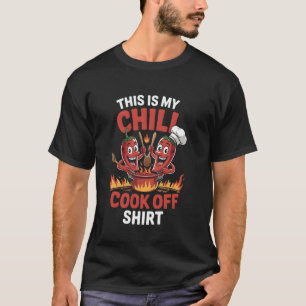T-shirt Nourriture Épicée C'est Mon Concours De Chili Cuis