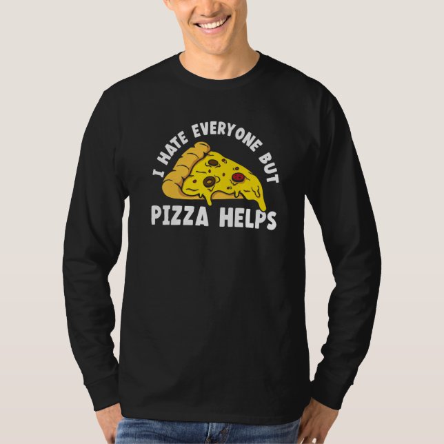 T-shirt Nourriture italienne Pizza  6 (Devant)